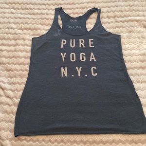 Pure yoga shirt. Size M. Used see pics as it is part of the description